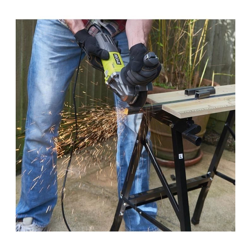 RYOBI Angle grinder - 800 W - 125 mm