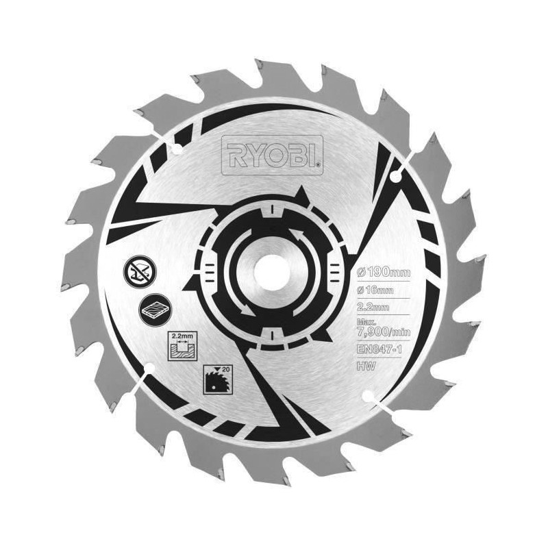 RYOBI Circular saw - 1400W - 190 mm