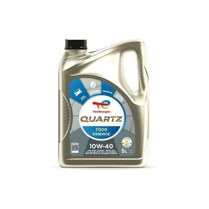 TOTAL ENGINE OIL 5L QUARTZ 7000 PETROL 10W40