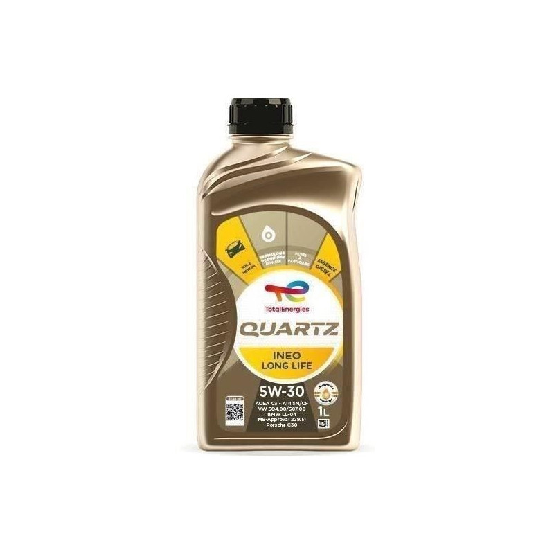 TOTAL ENGINE OIL 1L QUARTZ INEO LONG LIFE 5W30