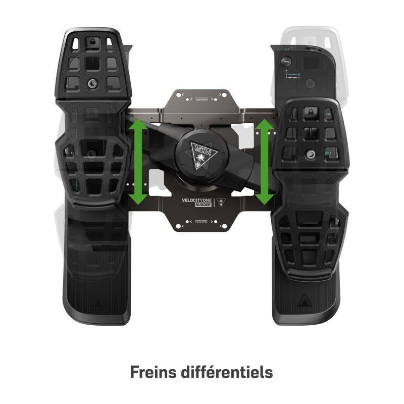 Universal steering pedals - TURTLE BEACH - VelocityOne Rudder