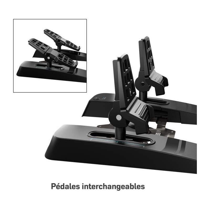 Universal steering pedals - TURTLE BEACH - VelocityOne Rudder