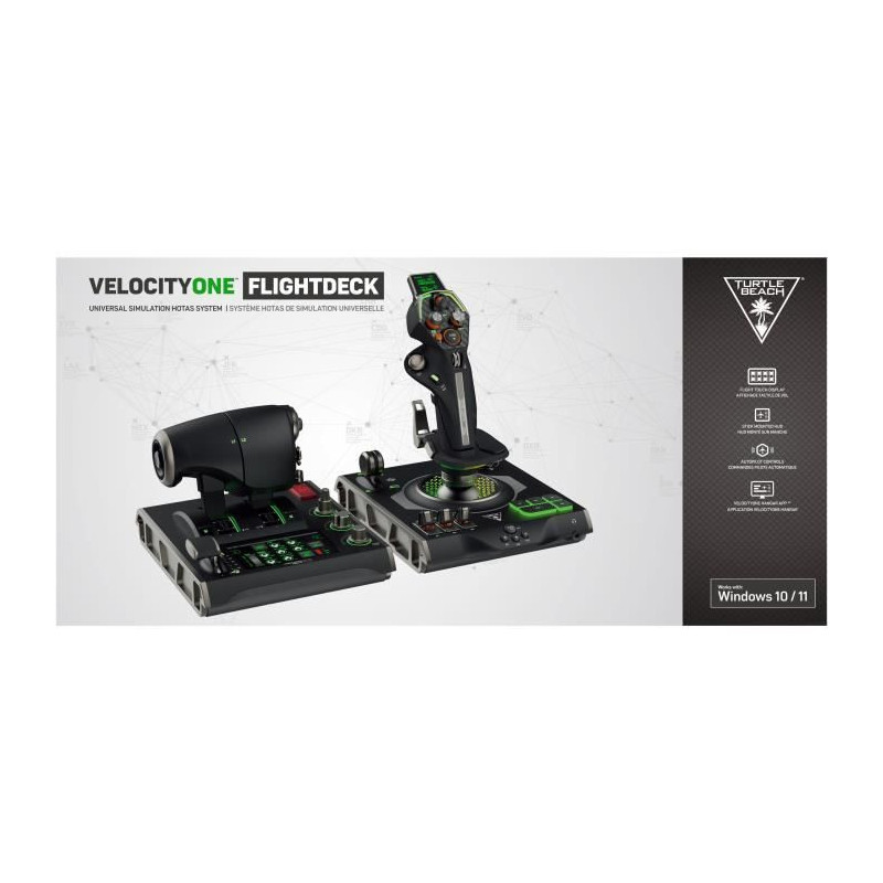 HOTAS premium simulation system - TURTLE BEACH - VelocityOne™ Flight