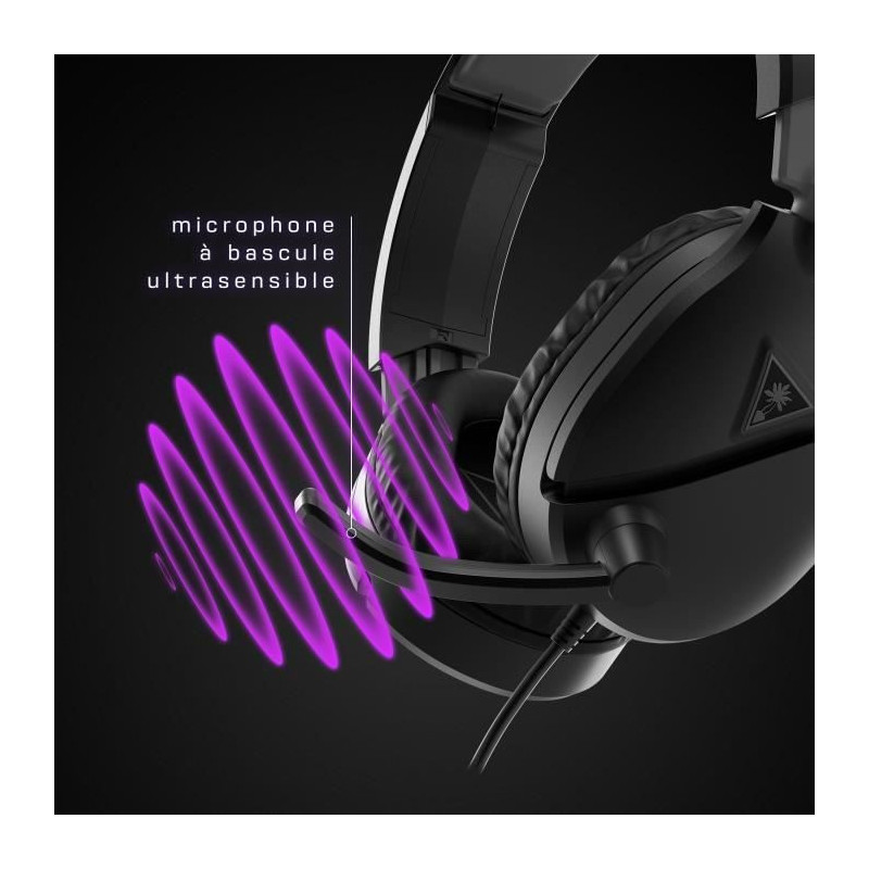 Multi-Platform Gaming Headset - TURTLE BEACH - Recon 70 PC - Black