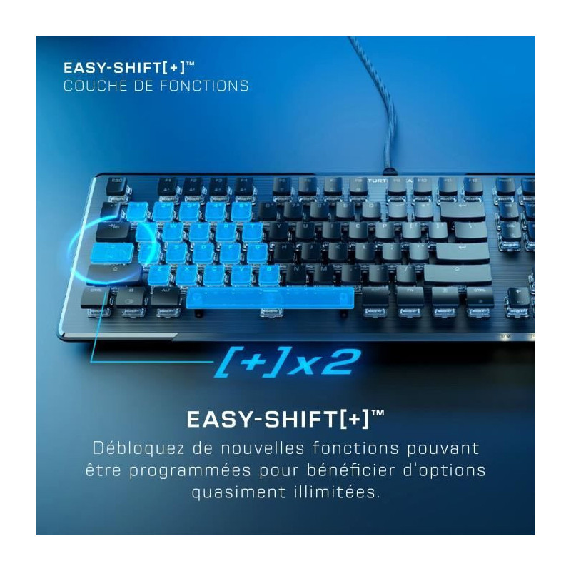 Mechanical PC gaming keyboard - TURTLE BEACH - Vulcan II - Black