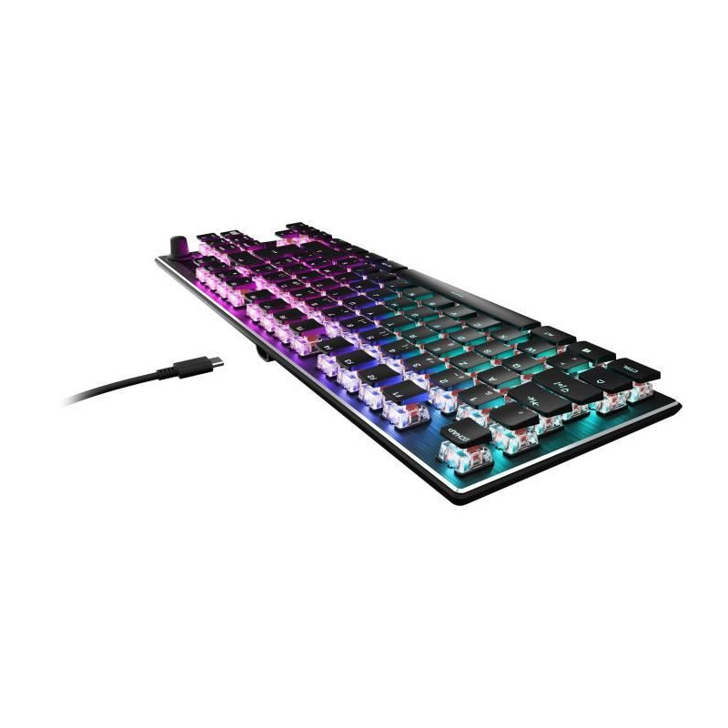 Compact mechanical RGB gaming keyboard - TURTLE BEACH - Vulcan TKL - B