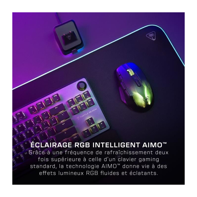Magnetic Mechanical RGB Gaming Keyboard - TURTLE BEACH - Vulcan II TKL