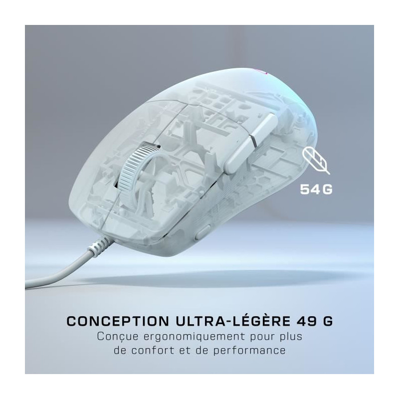 Ultra-light wireless gaming mouse - TURTLE BEACH - Pure SEL - White