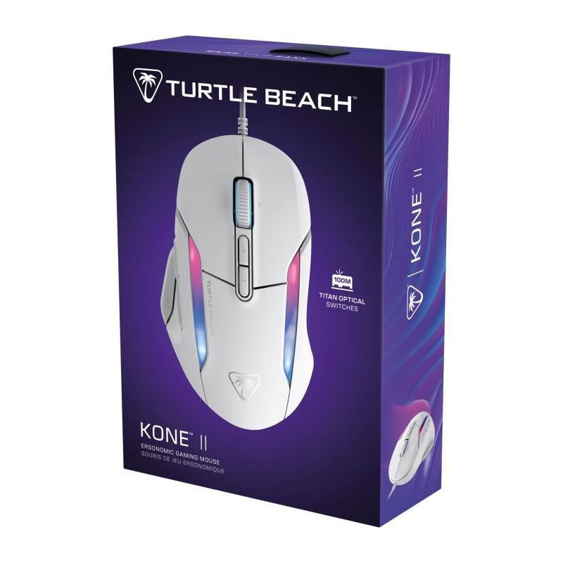 Turtle Beach Kone™ II Wireless Gaming Mouse - Ultra-Lightweight - Wh