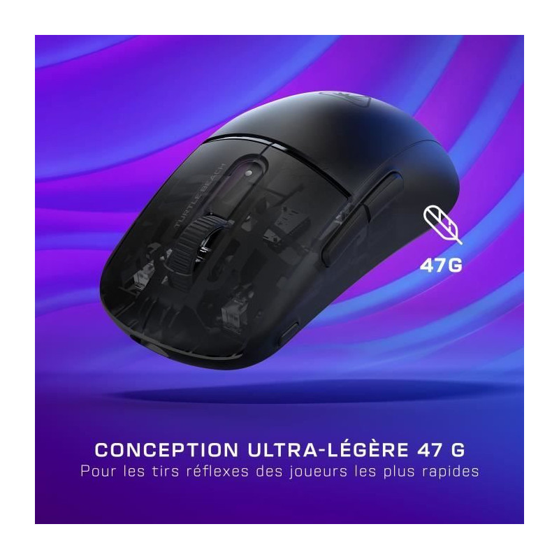 Wireless Gaming Mouse - TURTLE BEACH - Burst II Air - Black