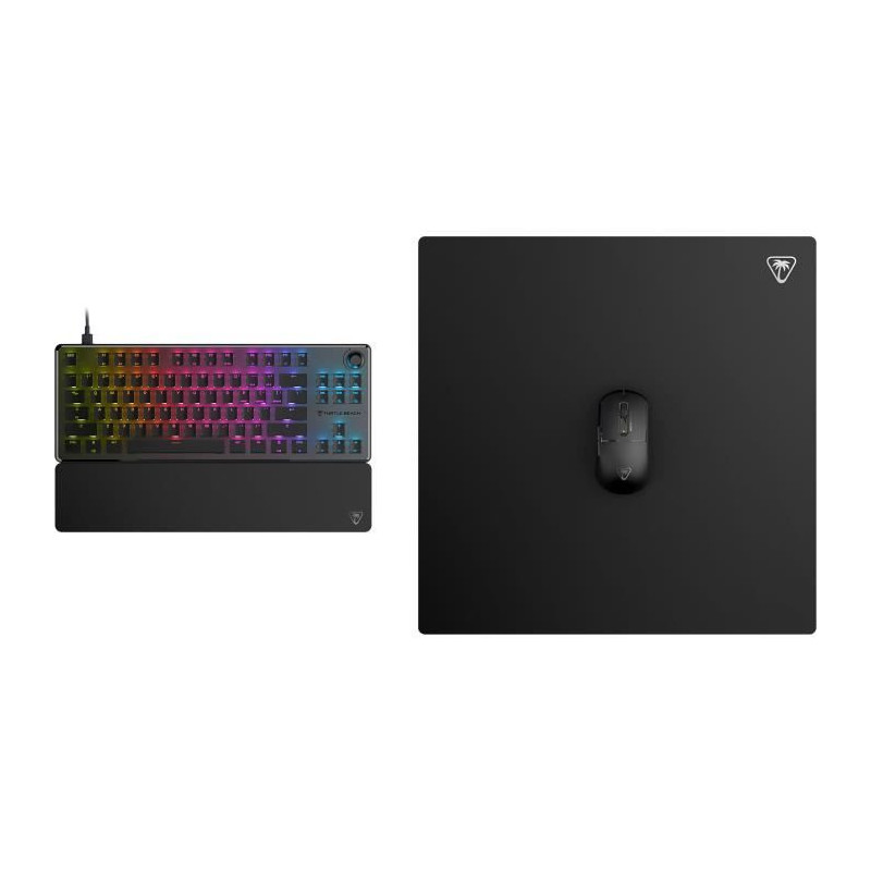 Turtle Beach SenseCore Square Gaming Mouse Pad - Micro-woven Surface,