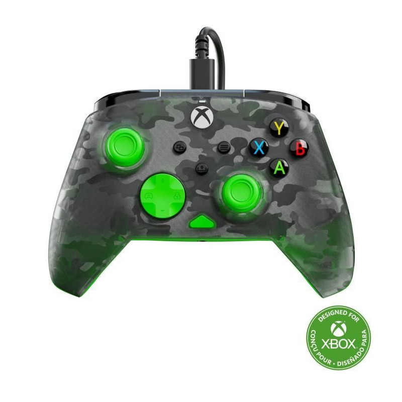 Gamepad - Xbox Series X|S, Xbox One and PC - Rematch Core - RGB - Wire