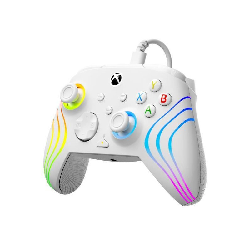 Gamepad - Xbox Series X|S, Xbox One and PC - Afterglow Wave - RGB - Wi