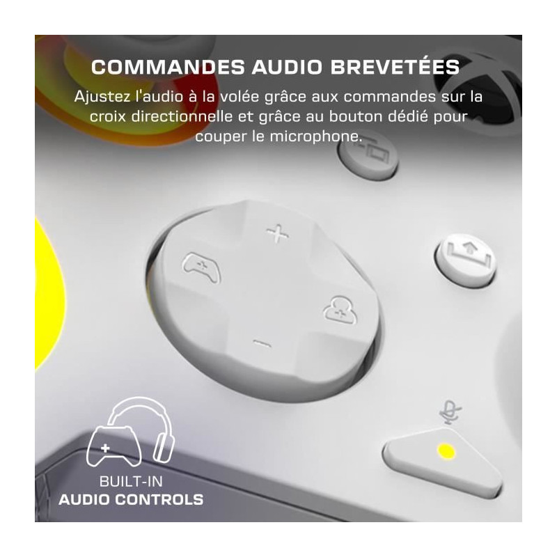 Gamepad - Xbox Series X|S, Xbox One and PC - Afterglow Wave - RGB - Wi