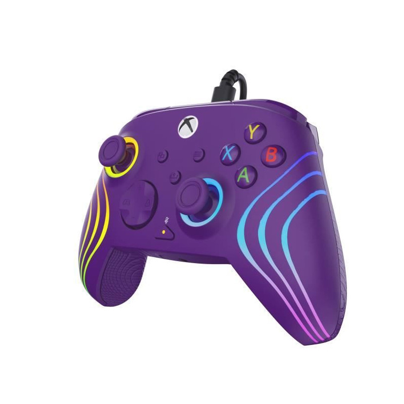 Gamepad - Xbox Series X|S, Xbox One and PC - Afterglow Wave - RGB - Wi