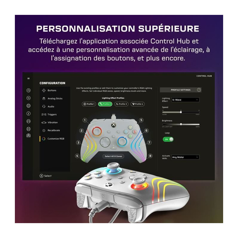 TURTLE BEACH Gamepad - Xbox Series X|S, Xbox One and PC - Afterglow Wa