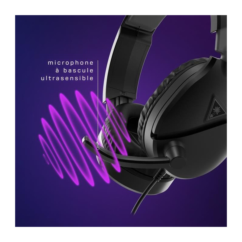 Multi-Platform Gaming Headset - TURTLE BEACH - Recon 70X - Black