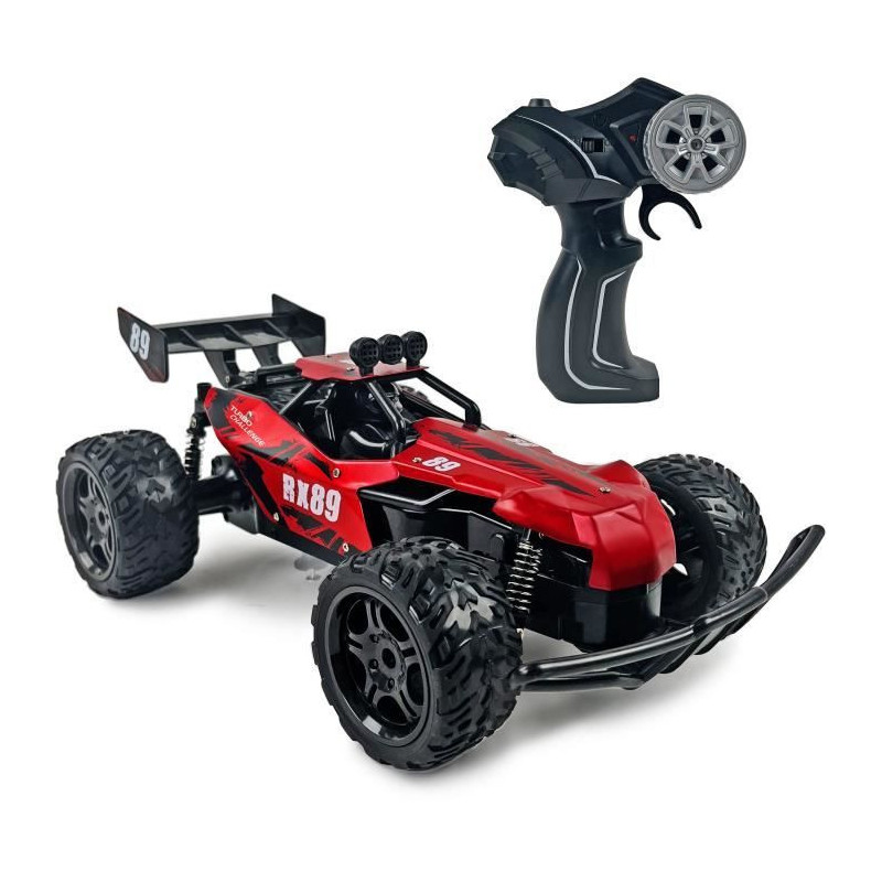 Remote Control Car - TURBO CHALLENGE - RX Car 89 093721 - Red - 1/12 -