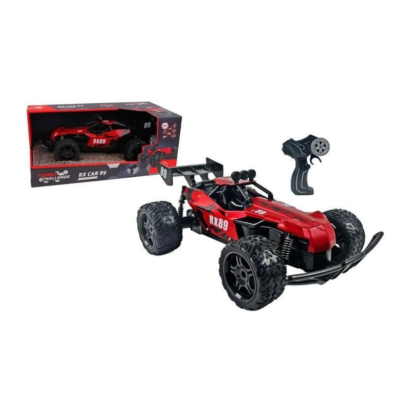 Remote Control Car - TURBO CHALLENGE - RX Car 89 093721 - Red - 1/12 -