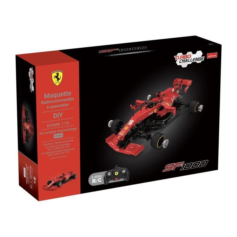 Ferrari SF 1000 Assembly Kit - TURBO CHALLENGE - Remote Control Car -