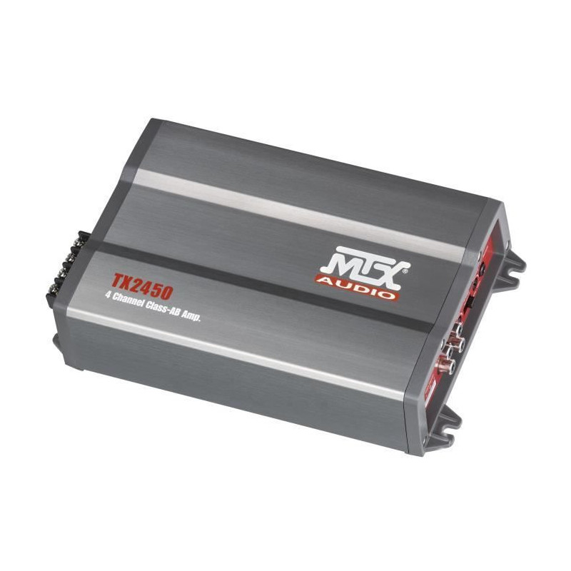Amplifier - MTX AUDIO - 4-channel class-AB 4x50Wrms - 40 or 4x 75Wrms