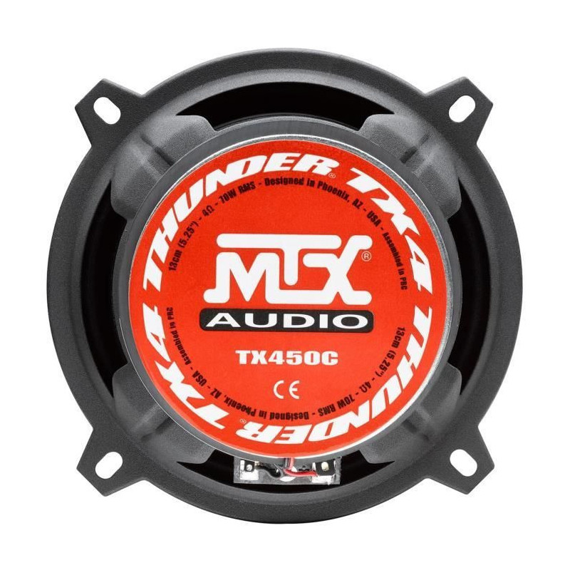 MTX TX450C 2-Way Coaxial Speakers - 13cm - 70W