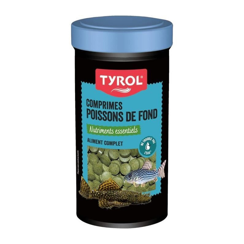 Complete food in tablets - TYROL - 362890 - Bottom fish - 250 ml