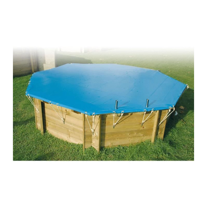 Winter cover for wooden swimming pool - UBBINK - Rectangular 250x450 -