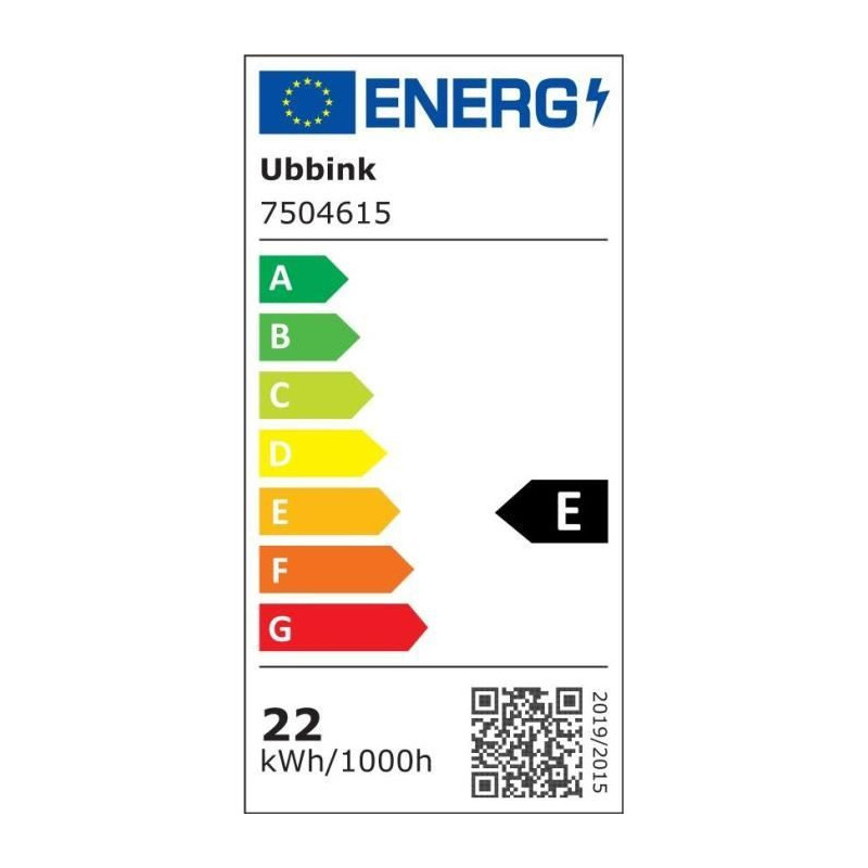 UBBINK white 350 led spotlight for wood pools