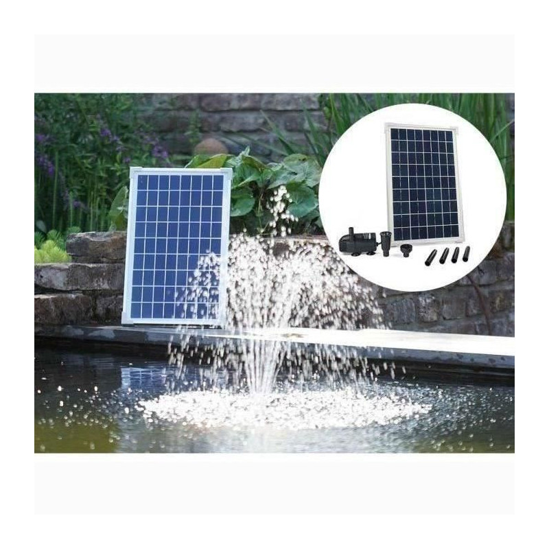 UBBINK Solarmax solar pump - With solar panel 40 x 25.5 x 2.5 cm