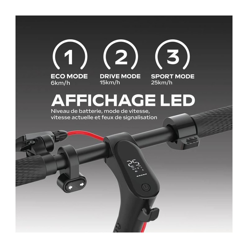 Electric scooter - URBANGLIDE - 85 Lite - 8.5 wheels - 36V - 400W - 20