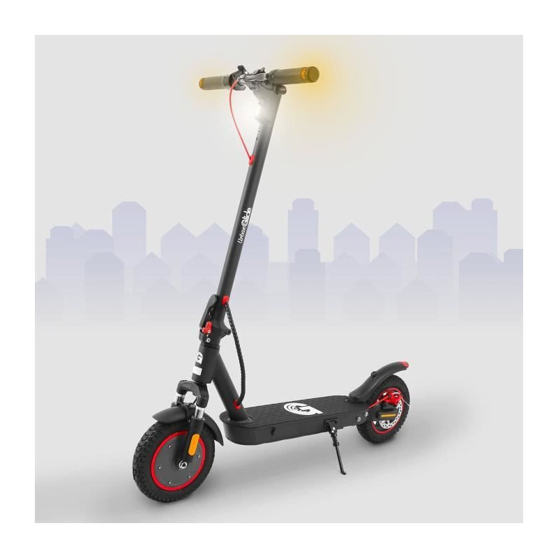 Foldable electric scooter - URBANGLIDE - 100 MAX - 350W - 10 wheels -