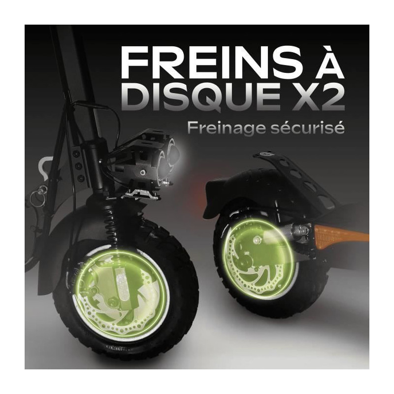 All-terrain electric scooter - URBANGLIDE - ECROSS PRO 2 - 10 - 48V -
