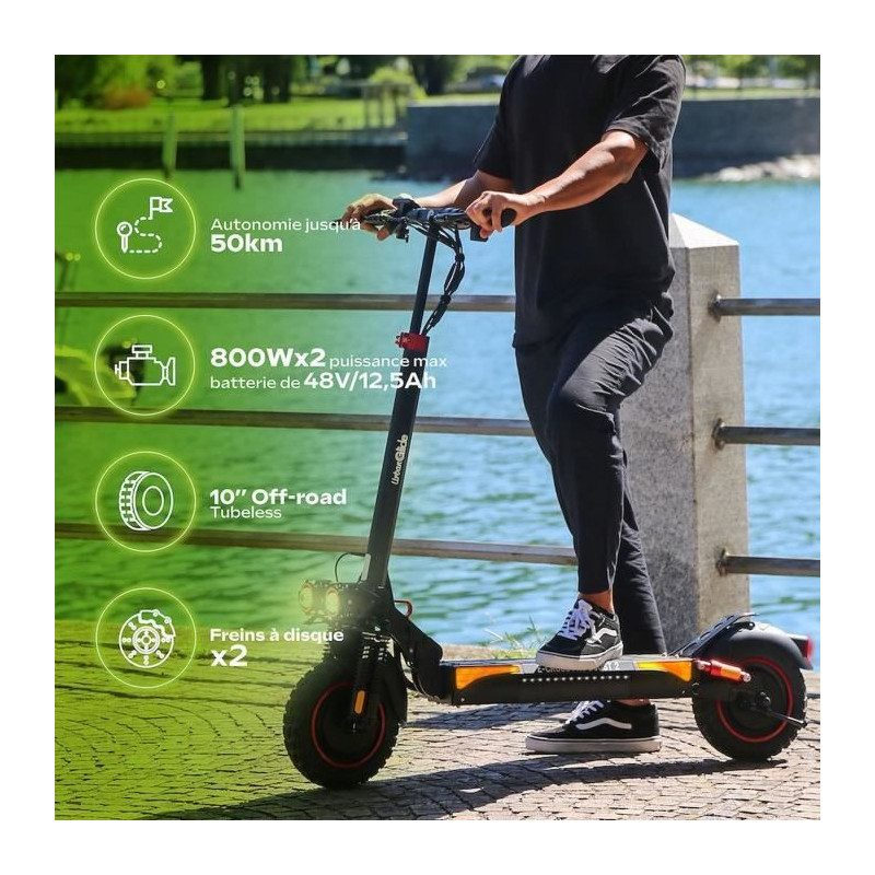 All-terrain electric scooter - URBANGLIDE - ECROSS PRO BOOST 2 - 10 -
