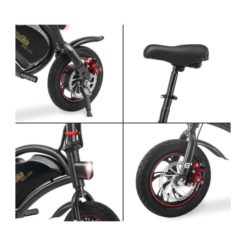 Electric balance bike - URBANGLIDE - BIKE 120S - 350 W - 12'' - Adult