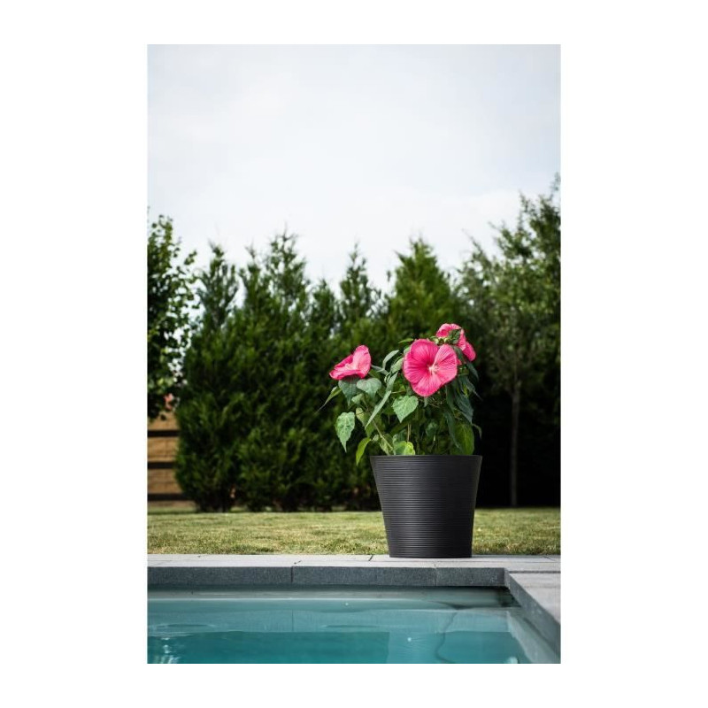 Flowerpot - GARDEN ID - Green Care Sense Black-Anthracite - 50 x 41 cm