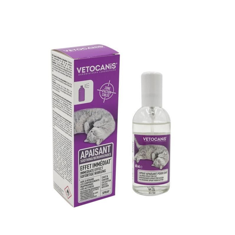 VETOCANIS Soothing anti-stress spray - For cats