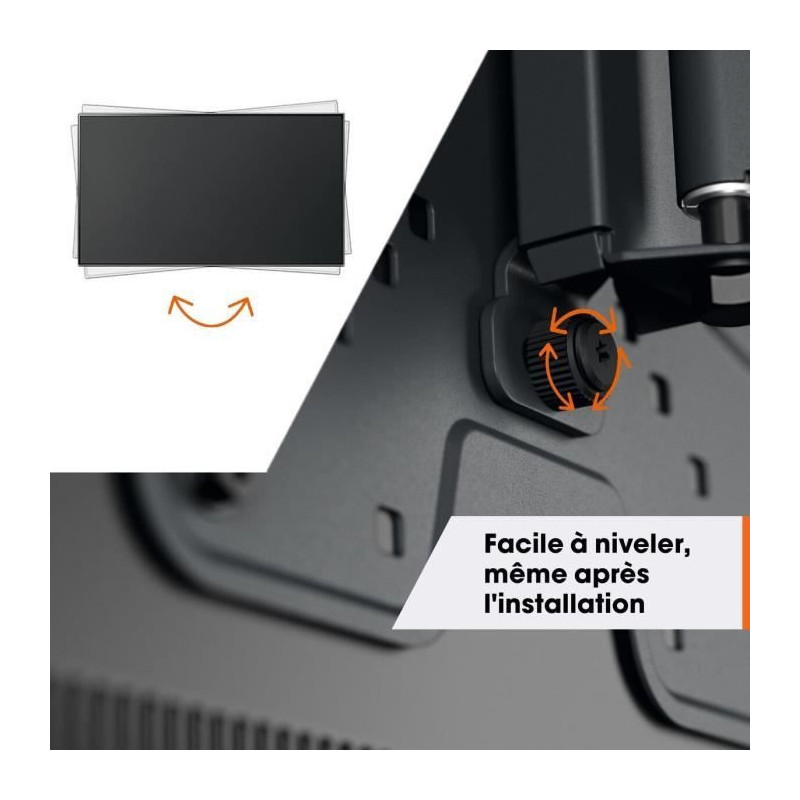 TV wall mount - VOGEL'S - TVM 1443 Full-Motion+ Medium, 2 arms, 32-65