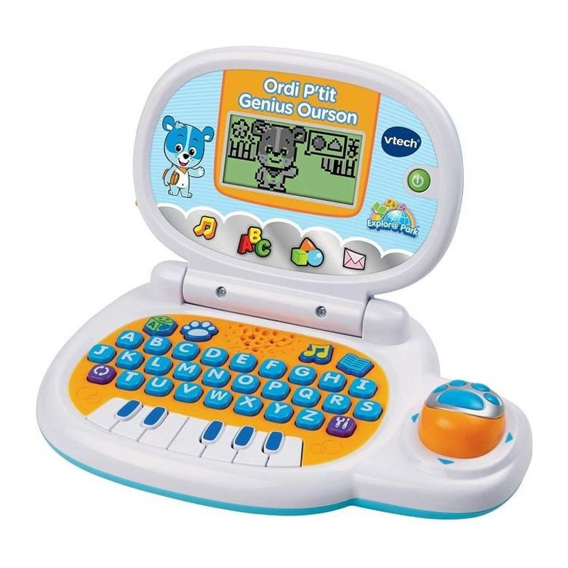 VTECH - Ordi P'tit Genius Blue Bear - Computer Educational Child