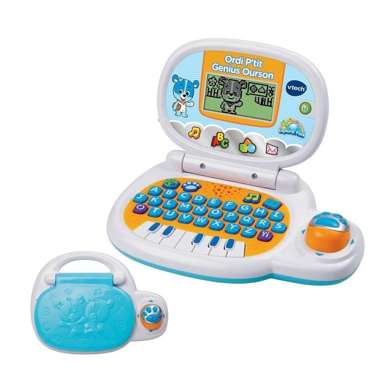 VTECH - Ordi P'tit Genius Blue Bear - Computer Educational Child