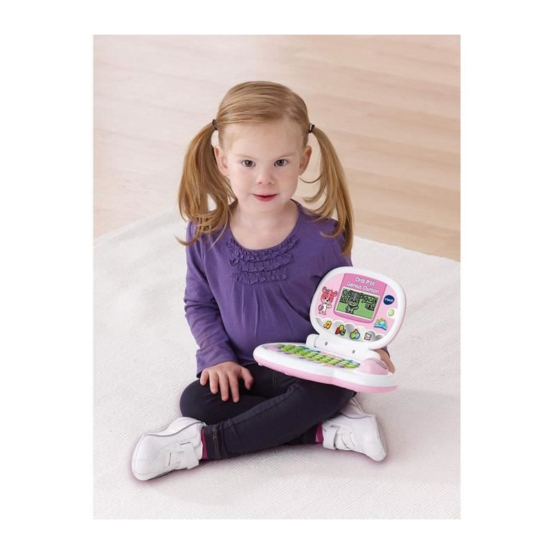 VTECH - Ordi P'tit Genius Pink Bear - Computer Educational Child