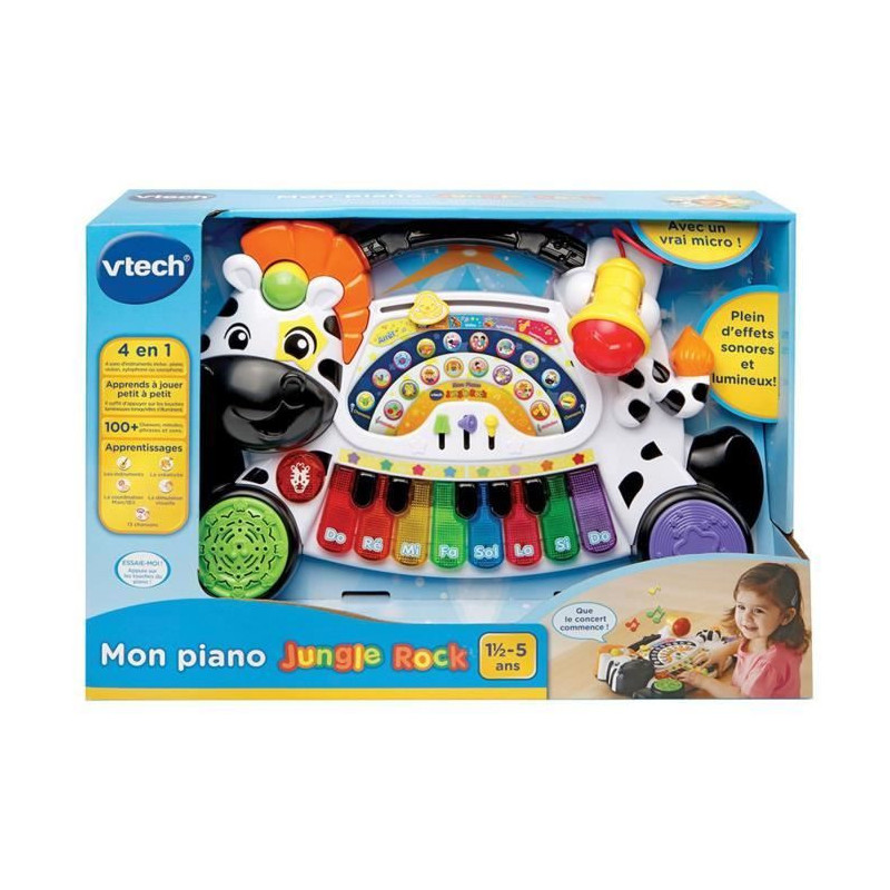 VTECH BABY - Jungle Rock - Zebre Piano - Musical Toy Child
