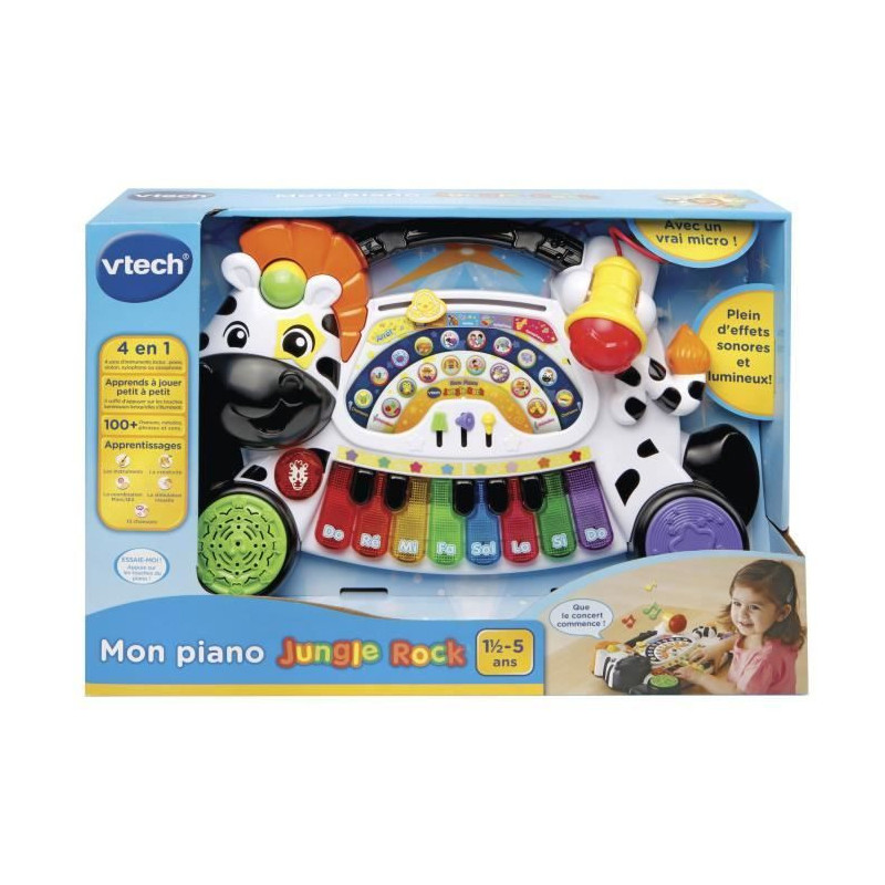 VTECH BABY - Jungle Rock - Zebre Piano - Musical Toy Child