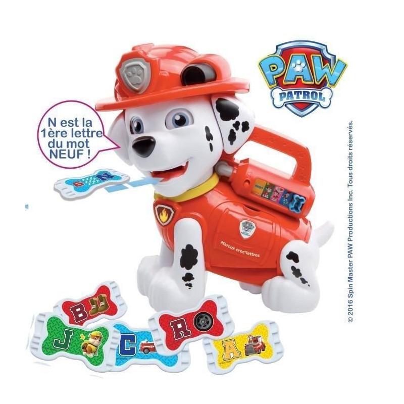 VTECH Pat'patrouille Marcus, croc'lettres
