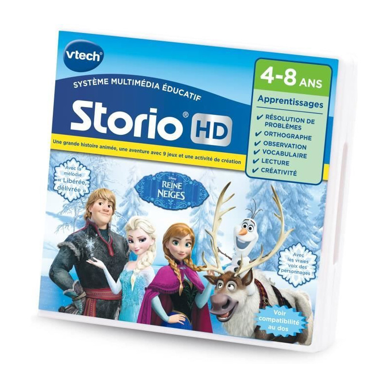 VTECH - Storio Educational Game - The Snow Queen