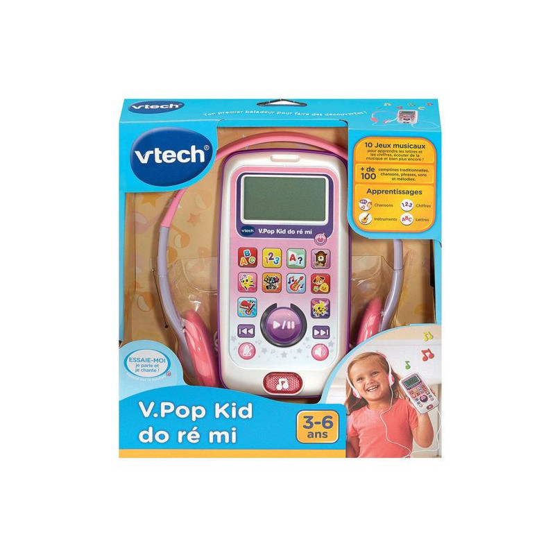 Vtech - V.Pod Kid Do, D, Mi pink - 3 - 6 years