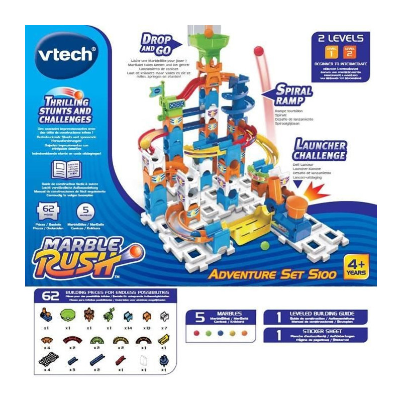 VTECH - Marble Rush Ball circuit - Adventure Set S100