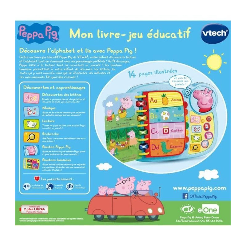 Peppa Pig - My Educational Game Book - 1.5 - 5 years