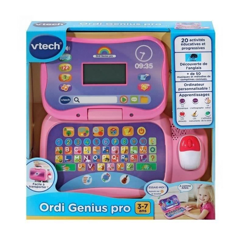 VTECH COMPUTER GENIUS PRO PINK