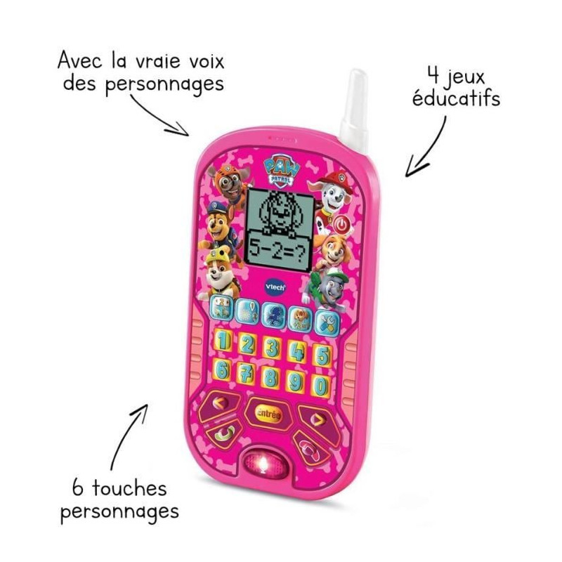VTECH - PAW PATROL - The Educational Smartphone - Pink